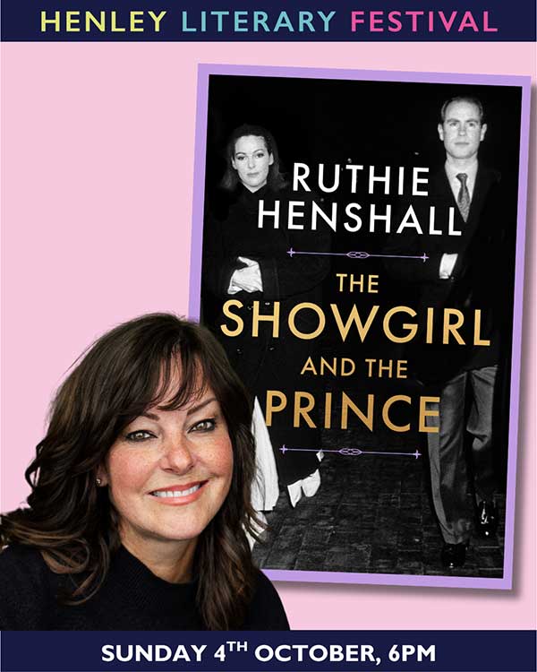 Henley Literary Festival event artwork for Ruthie Henshall and The Showgirl and the Prince
